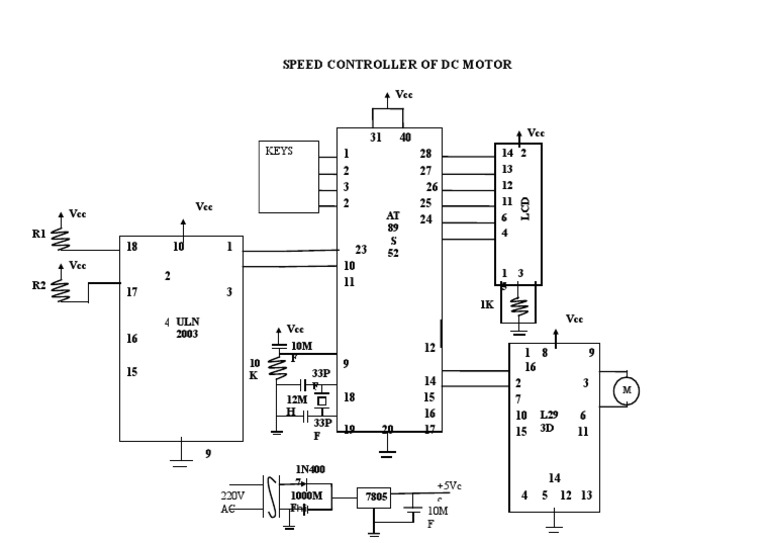 DC Motor Speed Controller Circuit Design | PDF