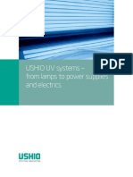 USHIO UV SysteaAsAms - From Lamps To Power Supplies and Electrics en