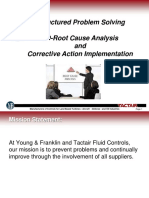 8D Root Cause Analysis and CA Implementation