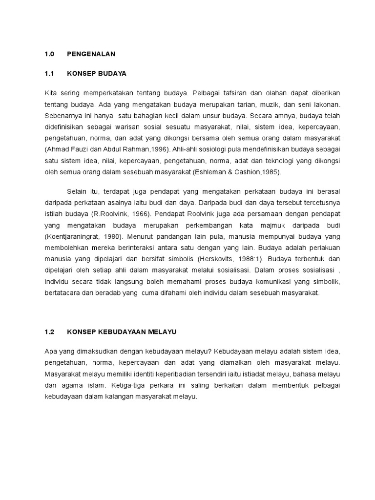 Assigment Bmm3114 Budaya Melayu Pdf