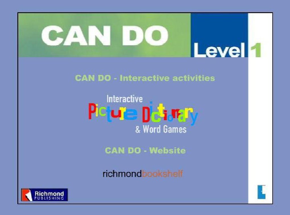 Can Do Picture Dictionary | PDF
