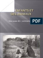 Des Enfants Et Des Animaux