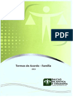 Procedimentos - Termos de Acordo - Família 2015