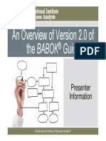 BABOK Overview Babok2preview