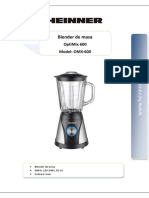 Manual Blender OMX 600