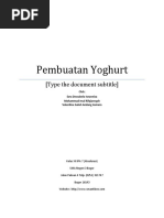 Download Pembuatan Yoghurt by vfairy SN30101271 doc pdf