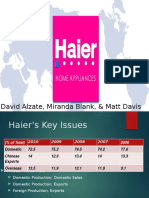 Haier Analysis - Final Version