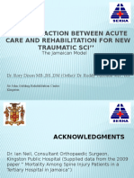 Care of New Traumatic SCI Patients in Jamaica