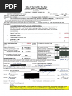 Contract Change Order No. 13 Redacted