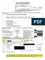 Contract Change Order No. 20 Redacted