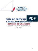 Guia de Prescripcion Farmacoterapeutica en Urgencias