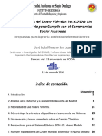 Perspectivas Del Sector Eléctrico 2016-2020