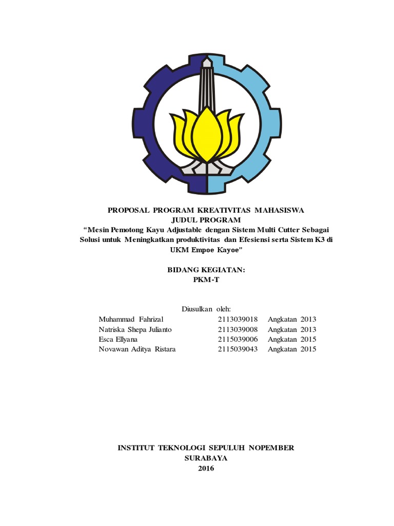 Makalah Mesin Pemotong Kayu Adjustable