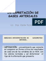 Interpretacion de Gases Arteriales ZTR