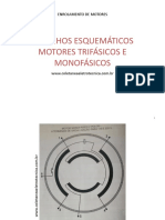 Esquemas motores trifásicos e monofásicos