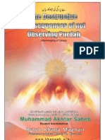 Destructive Consequences of Not Observing Purdah (Intermingling of Sexes)