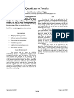 QTP Proposal Document