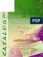 Catalogul Editurii M.A.I. 2013 