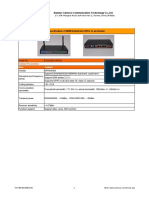 Industrial GPRS 4 Lan Router - CM3155R