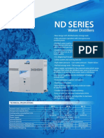 NUVE ND 4-8-12 - NS 103 Water Distiller Brochure