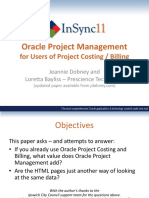 Ebusiness Suite 1 Jeannie Dobney Oracle Project Management For Users of Project Costing Billingpdf1400
