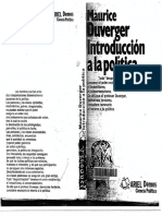 DUVERGER - Introduccion A La Politica PDF