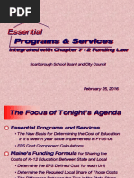 Essential: Programs & Services