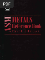 ASM Metal Reference Book 3rd Edition