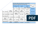 Relatores Semana Del 26 Al 30 de Mayo 2014