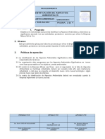 Identificacion de Impactos Ambientales