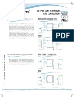 Output Configurations and Connections: NPN Open Collector