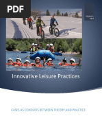 Innovative Leisure Practices (Vol.1, 2015)