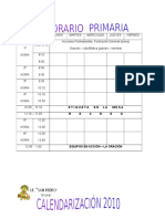 calendarizacion