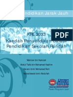 Modul KRL 3033 Kaedah Penyelidikan Dalam Pendidikan