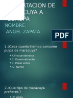 Angel Zapata Exportacion de Maracuya