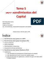 Tema 5-IRPF-Rendimientos Del Capital