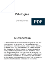 Definiciones de Andres Patologias