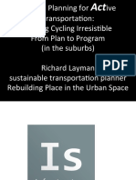 Best practice bicycle planning for the suburbs