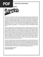 Atividade de Férias 9º Ano