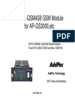 AP-N1-GSM4S8 GSM Module For AP-GS3000, Etc