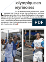 Flamme Olympique - Septembre 2004