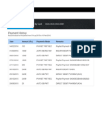 Payment History