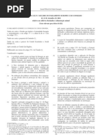 Alimentos para Animais - Legislacao Europeia - 2003/09 - Reg nº 1831 - QUALI.PT
