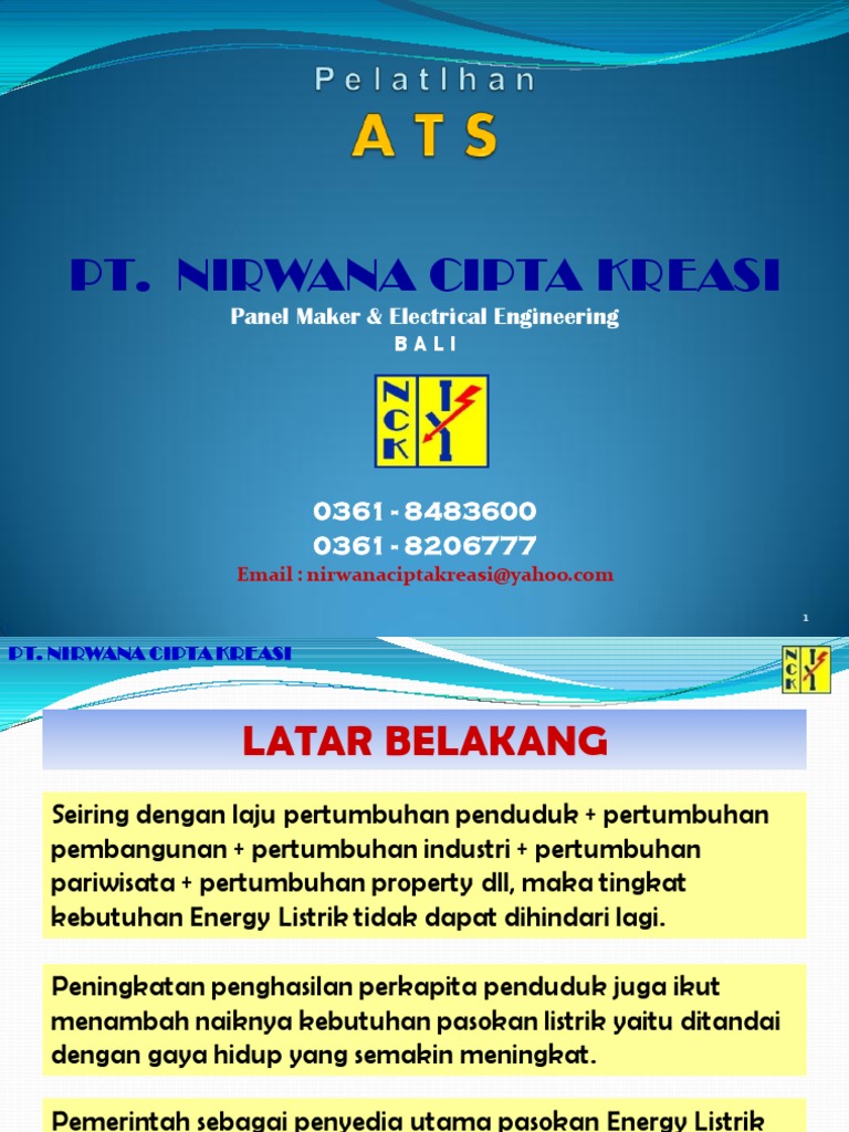 ATS Manual | PDF | Teknologi & Rekayasa