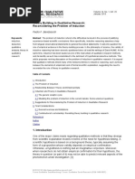 Bendassolli (2013) - Theory Building in Qualitative Research