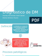 Diagnóstico de DM