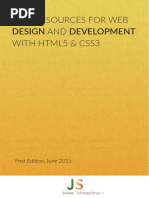 Resources For Web Design and Development in HTML5/CSS3