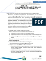 Bab Vii Pengendalian Pemanfaatan Ruang PDF