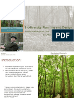 Biodiversity Planning and Design Sustainable Practice