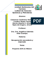 Programa EOR en México